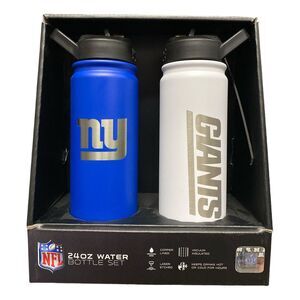 New York Giants - Logo Brands Officially Licensed NFL 24oz Vacuum Insulated Wate